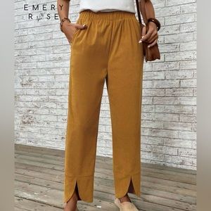 SHEIN split hem pants